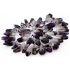Image 1 : 240ct Bi-color Natural Amethyst Crystal Strand (JEW-004898)