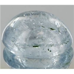 7.09ct Sky Blue Aquamarine Cabochon Cut  (GEM-054684)