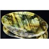 Image 1 : 80ct Delicate Potato Chip Cut Labradorite Cabochon (MIN-003505)