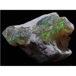 9ct HOT FLASH Etheopian Crystal Opal Rough  (GEM-052424)