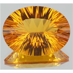 14.22ct Strong Orange/Yel Brazil Citrine Appr $782 (GEM-055184)