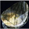 Image 1 : 140ct Delicate Potato Chip Cut Labradorite Cabochon (MIN-003559)