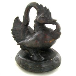 Duck Opium Weight Early 1900s Bronze BIG HEAVY (ANT-001954)