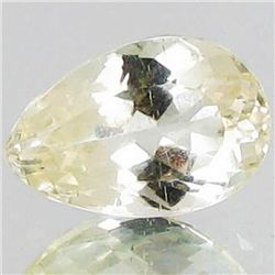 5.95ct Sparking Top Yellow Kunzite Pear (GEM-043955)
