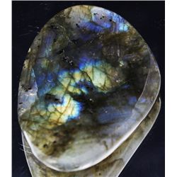 95ct Delicate Potato Chip Cut Labradorite Cabochon (MIN-003510)