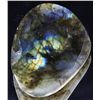 Image 1 : 95ct Delicate Potato Chip Cut Labradorite Cabochon (MIN-003510)