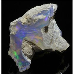 9.85ct HOT FLASH Etheopian Crystal Opal Rough  (GEM-052443)