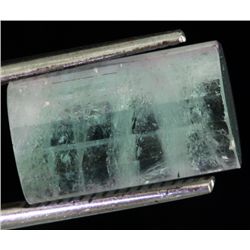 14ct Pale Pink/Green Tourmaline Crystal Cut (GEM-051345)