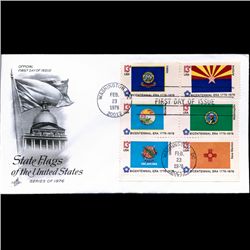 1976 US First Day Postal Cover 6 Block (STM-003141)