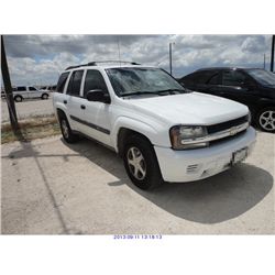 2004 - CHEVROLET TRAIL BLAZER