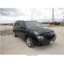 2003 - PONTIAC AZTEK