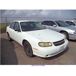 2001 - CHEVROLET MALIBU
