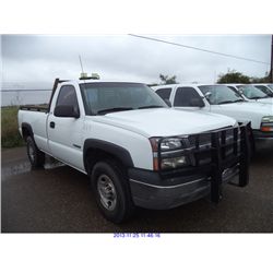 2003 - CHEVROLET SILVERADO 2500