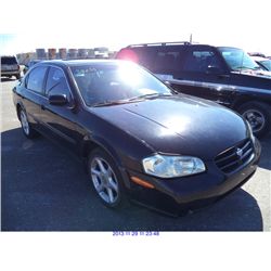 2001 - NISSAN MAXIMA