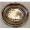 Image 1 : German School, reverse painted glass silhouette and monochrome watercolour, View of a mountain go...