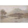 Image 1 : Arthur Blackburn (19th/20th century) pair of oils on board, Loch scenes, signed, 6ins x 9ins £400...