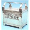 Image 1 : A WMF plated copper casket decorated with classical motifs, 9.5ins. £250-300...