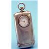 Image 1 : A Victorian silver combined vesta case, timepiece and sovereign case, Birmingham 1887, 3ins. (see...