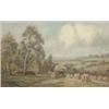 Image 1 : Sidney Yates Johnson (fl.1901-1910) oil on canvas, Harvesters loading a hay cart, monogrammed, 11...