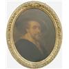 After Van Dyck, oil on board, portrait of a gentleman, oval, 10ins x 8ins £200-300...