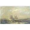 Image 1 : E.W.Rogers, (19th century) oil on board, 'Returning home after the gale', signed, 14.5ins x 24.5i...