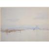 Image 1 : Peter Moffatt Lindner (1854-1949) watercolour, 'The Approach to Dordrecht' signed, 10ins x 14ins...