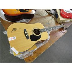 Espanola Acoustic Guitar Signed by Joan Osborne