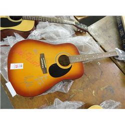 Galveston Acoustic Guitar Signed by Fleetwood Mac