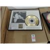 Image 1 : Framed John Lennon "Just Like Starting Over" Gold 45