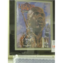 Framed Autographed Magazine - Shaq