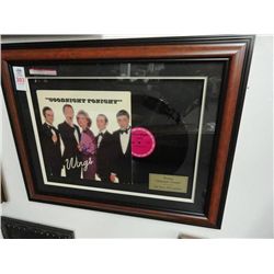 Framed Autographed Album Cover - Paul McCartney