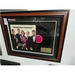 Framed Autographed Album Cover - Paul McCartney