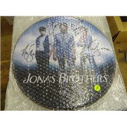 Autographed Jonas Brothers Drum Cover