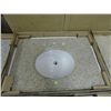 Image 1 : Granite Vanity w/Undermount Sink - No Shipping