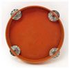 Image 2 : RARE VINTAGE TIN LITHO HOLLOWEEN TOY TAMBOURINE
