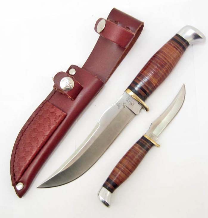 COLT PIGGYBACK 2 PIECE KNIFE SET W/ SHEATH