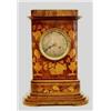 Image 1 : FINE INLAID ROSEWOOD SHELF CLOCK French. 19th Century. Movement stamped Vincenti & Cie 1855. The...