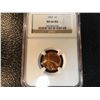 Image 1 : 1957 LINCOLN CENT NGC MS 66 RD