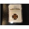 Image 1 : 1951 LINCOLN CENT NGC MS 66 RD