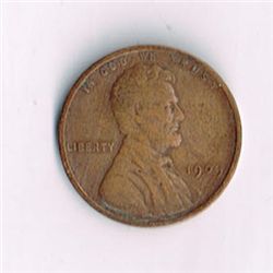 1909 Lincoln Wheat Penny