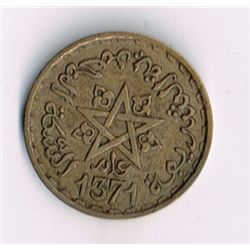 1371 Morocco  20 Francs