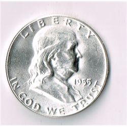 1954-S Franklin Half