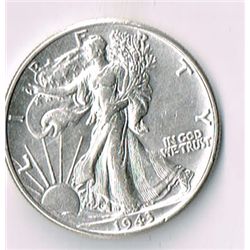 1943 B/U Walking Liberty