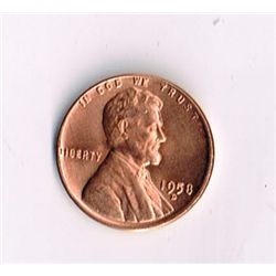 1958 D Lincoln Wheat Penny