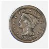 Image 1 : 1848  Coronet Cent   F