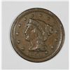 Image 1 : 1854  Coronet Cent   F
