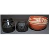 Image 1 : THREE SANTA CLARA POTS