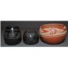 Image 2 : THREE SANTA CLARA POTS