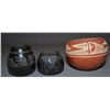 Image 3 : THREE SANTA CLARA POTS