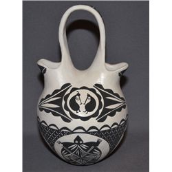ACOMA POTTERY WEDDING VASE